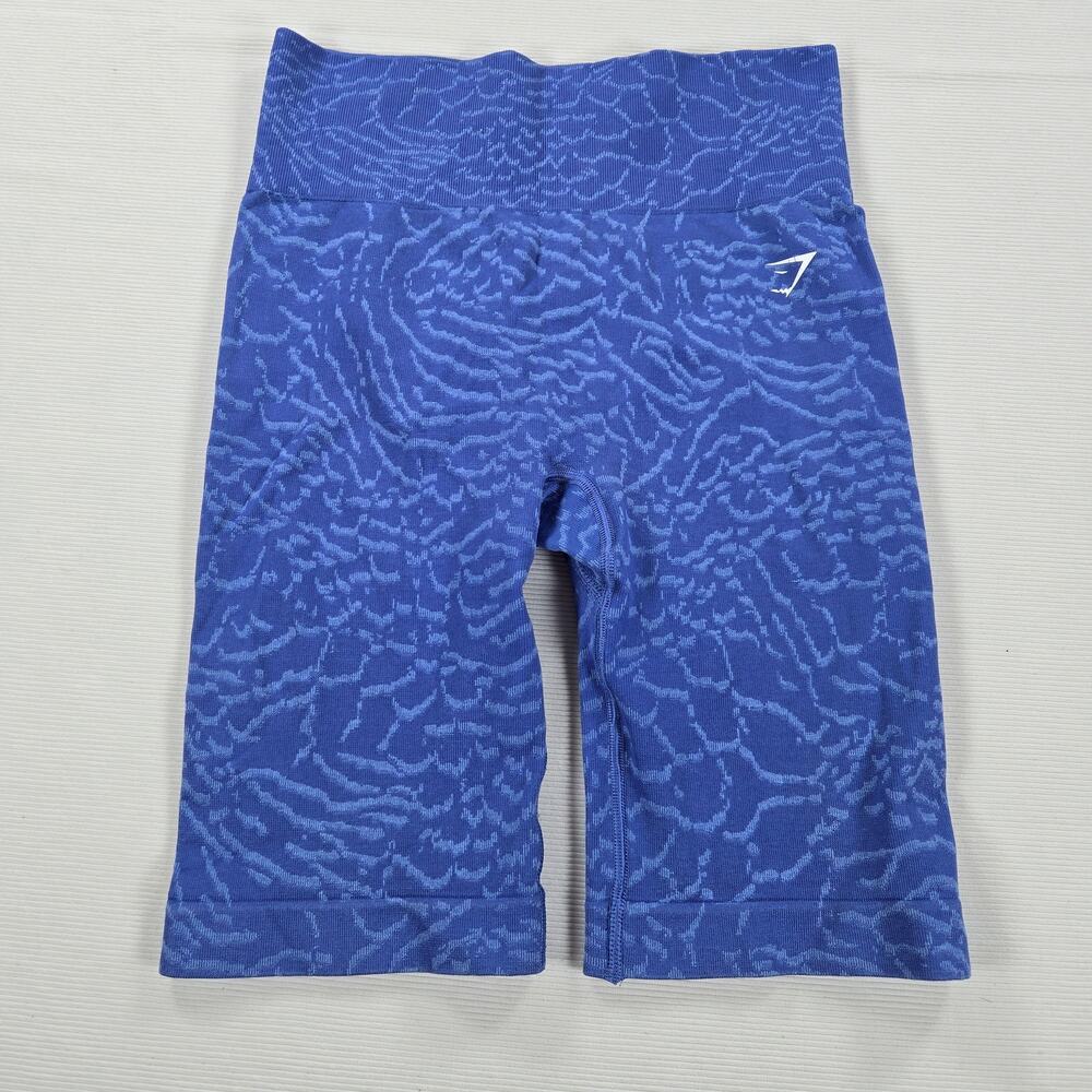 Gymshark Adapt Seamless Cycling‎ Shorts in Firefly Blue Women's Size Medium